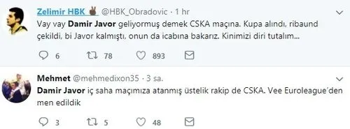 Fenerbahçe Doğuş - CSKA Moskova maçını Javor yönetecek - 2