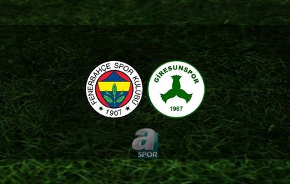 Fenerbahçe Giresunspor maçı CANLI İZLE