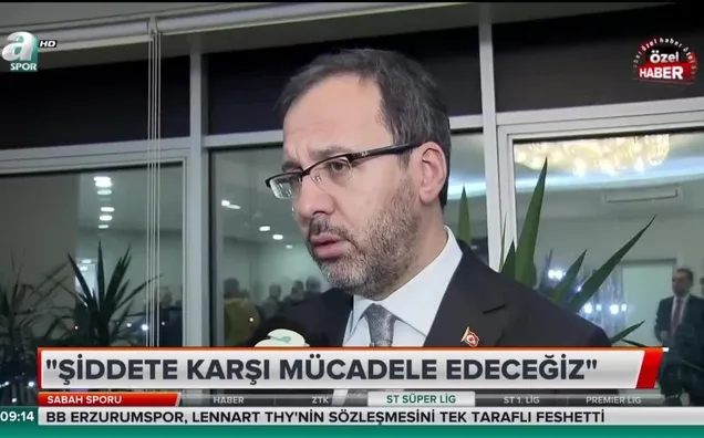 "Şiddete karşı mücadele edeceğiz"