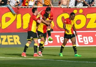 Göztepe gol oldu yağdı