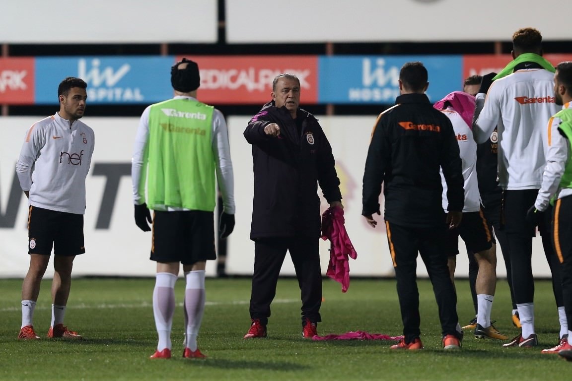 Galatasaray idmanından kareler