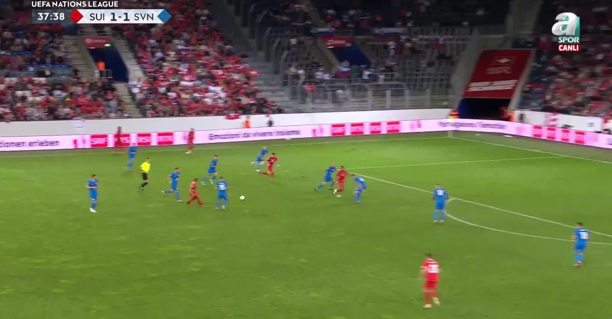 GOL | İsviçre 2-1 Slovenya
