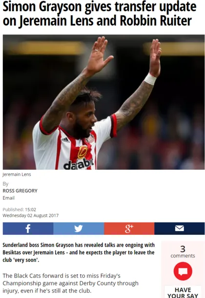 Jeremain Lens yarın İstanbul'a geliyor - 1