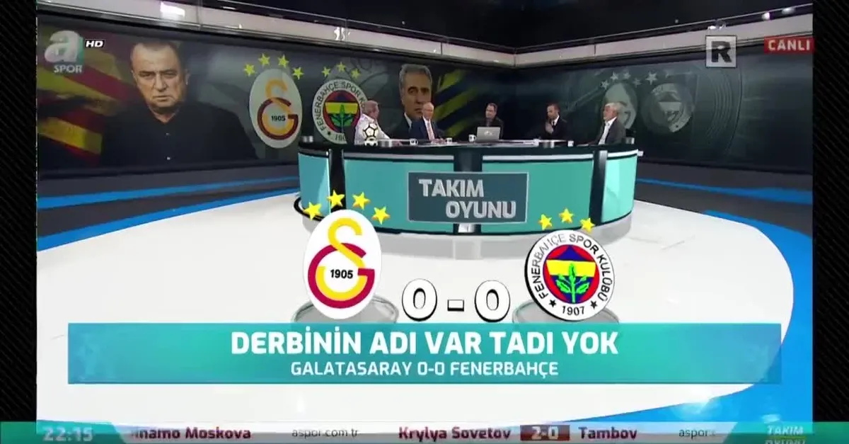 "Bu derbi değil dertbi"