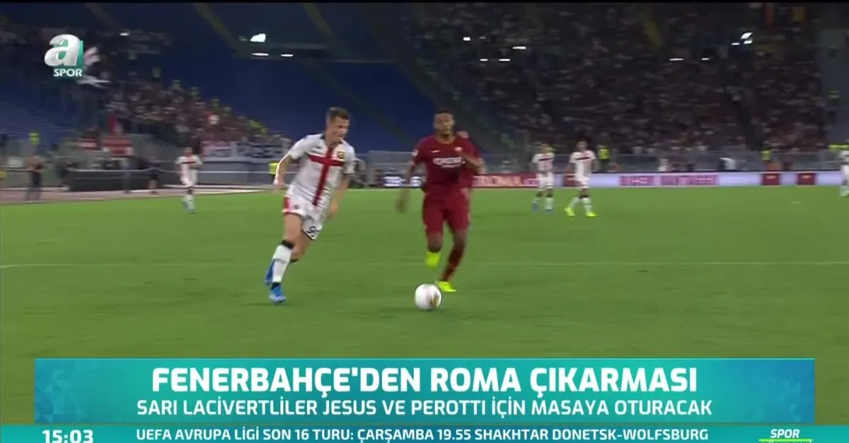 Fenerbahçe'den Roma çıkarması!