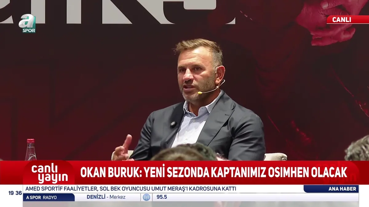 Okan Buruk'tan transfer açıklaması: Elit oyuncular istiyoruz
