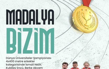 4x400 Bayrak Takımı dünya şampiyonu oldu