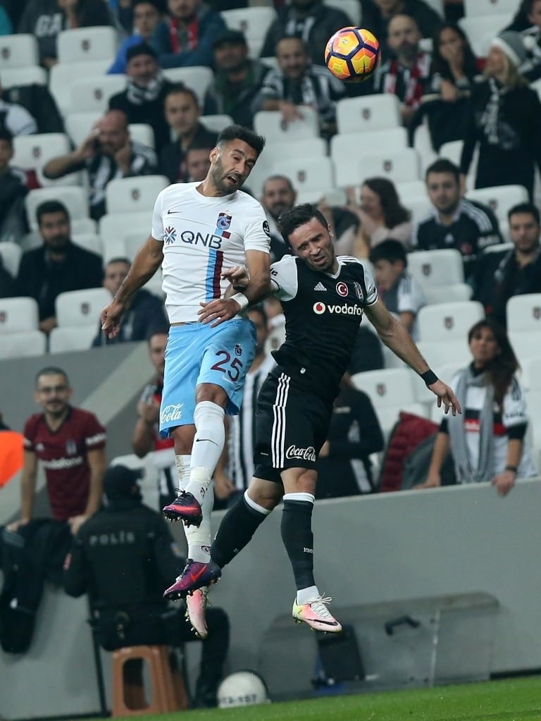 Beşiktaş-Trabzonspor karşılaşmasından kareler