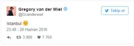 Van der Wiel'den İstanbul paylaşımı - 1