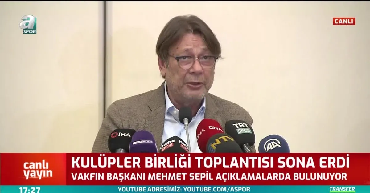 Kulüpler Birliği'nden kritik kararlar