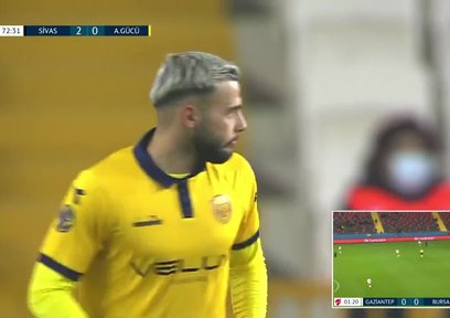 GOL | Sivasspor 2-1 Ankaragücü