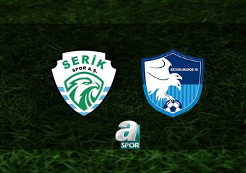 Serik Spor-Erzurumspor FK maçı ne zaman?