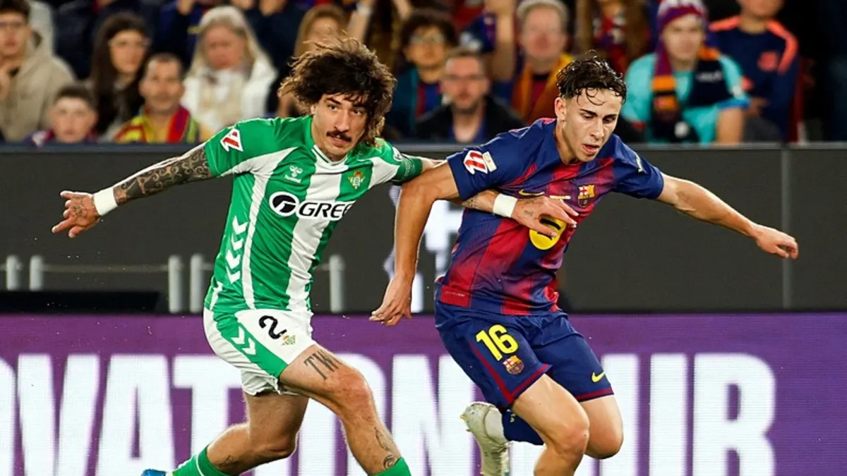 Barcelona'da Fermin Lopez sakatlandı
