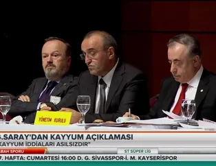 Galatasaray'dan kayyum açıklaması