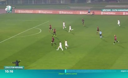 Goztepe 2 1 Fatih Karagumruk Mac Ozeti Ziraat Turkiye Kupasi