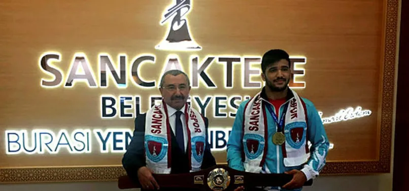 Genç güreşçi basamakları bir bir çıkıyor
