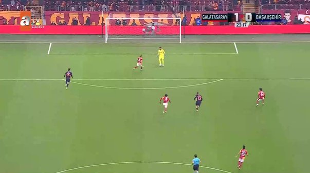 Galatasaray'ın golü geçerlilik kazanmadı!
