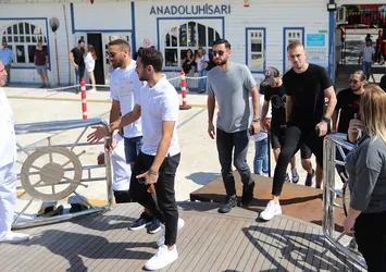 A Milli Futbol Takımı tekne turu yaptı