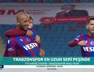 Trabzonspor en uzun seri peşinde