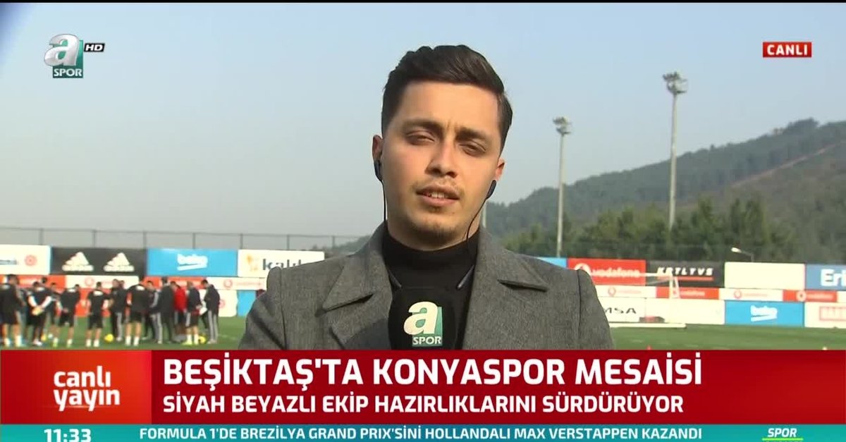 Beşiktaş Konyaspor hazırlıklarını sürdürdü