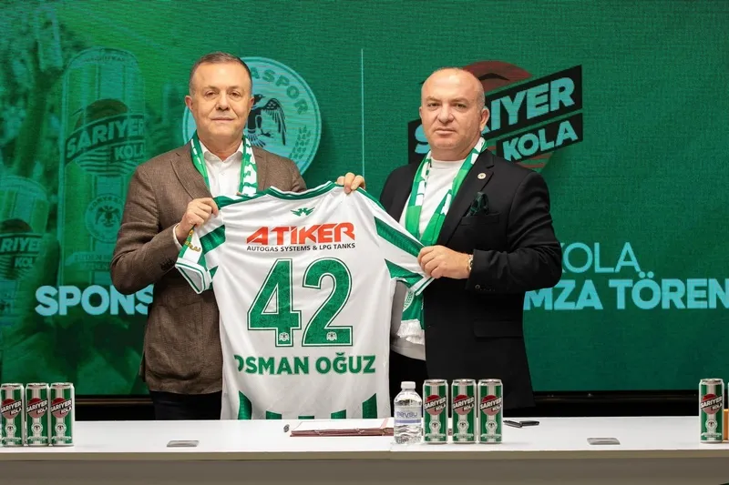 Sarıyer Kola, Konyaspor’un 2026-2027 Sezonu Resmi İçecek Sponsoru Oldu - 1