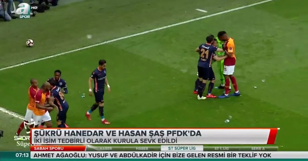 Şükrü Hanedar ve Hasan Şaş PFDK'da