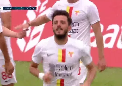 GOL | Edirnespor 1-0 Çatalcaspor