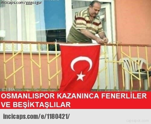 Galatasaray - Osmanlıspor caps’leri