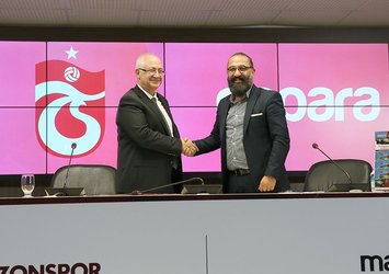 Trabzonspor, Papara firması ile sponsorluk anlaşması imzaladı