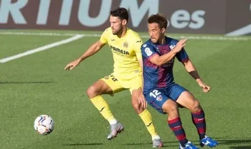 Villarreal puanı ikinci yarı kurtardı