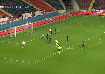 GOL | Gaziantep 1-0 Bursaspor