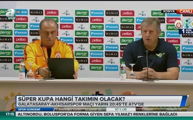 Fatih Terim: Oyuncuları uyardık