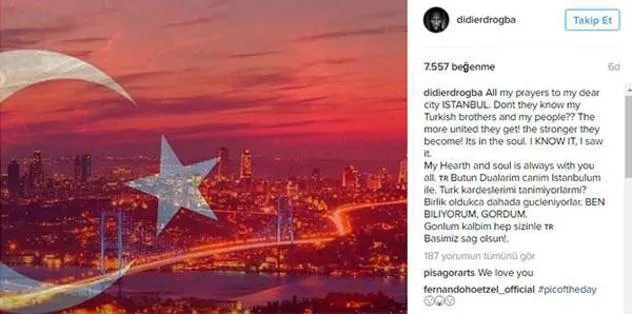 Drogba'dan duygulandıran mesaj - 1