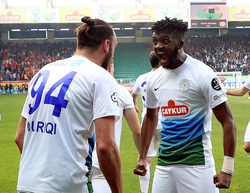 Çaykur Rizespor - Kayserispor maçından kareler...