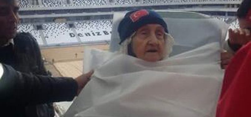 Meryem Ruacan sedyeyle Vodafone Arenada