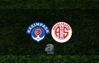 Kasımpaşa - Antalyaspor maçı ne zaman? Saat kaçta? Hangi kanalda? | Trendyol Süper Lig