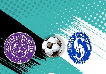 52 Orduspor FK - Sarıyerspor | CANLI