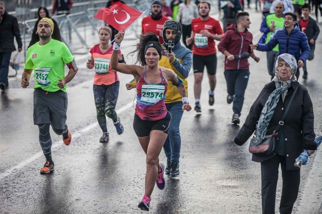 Vodafone 38. İstanbul Maratonu’ndan kareler