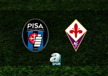 Pisa-Fiorentina maçı saat kaçta?