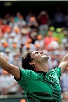 Federer, 11 yıl sonra Miami'de şampiyon