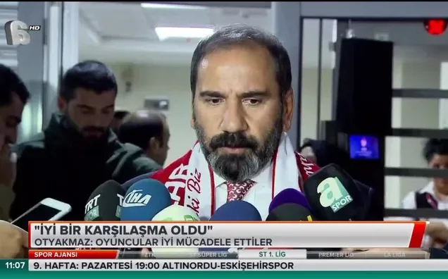 Mecnun Otyakmaz: Maçın hakkı beraberlikti