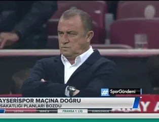 Terim'in kadro planlaması değişti