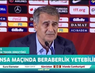 Şenol Güneş'ten kravat açıklaması