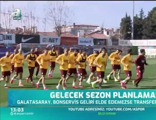 Galatasaray'da gelecek sezon planlaması