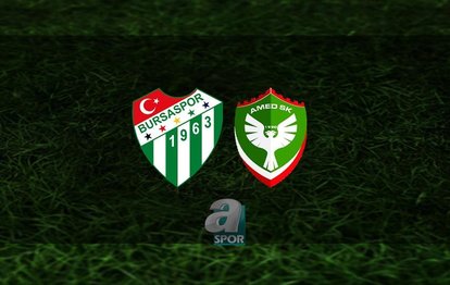 Bursaspor Amedspor maç CANLI | Bursaspor - Amedspor canlı anlatım