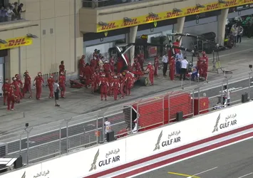 Formula 1'de inanılmaz kaza!
