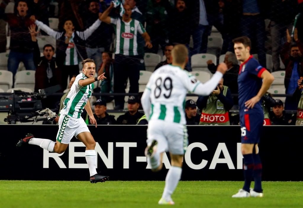Atiker Konyaspor - Braga maçından kareler