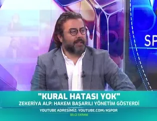 "Zekeriya Alp'in kural hatası açıklaması acemilik göstergesidir!"