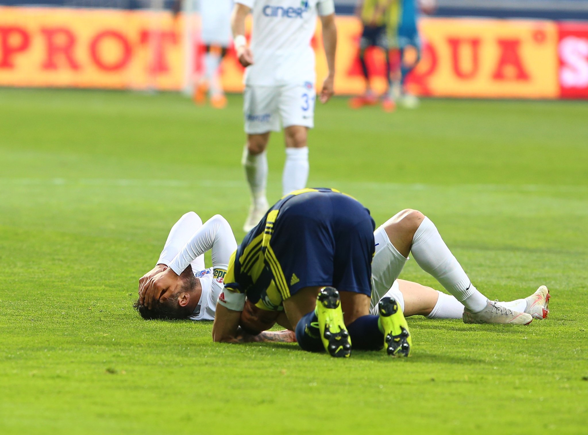 Kasımpaşa - Fenerbahçe maçından kareler