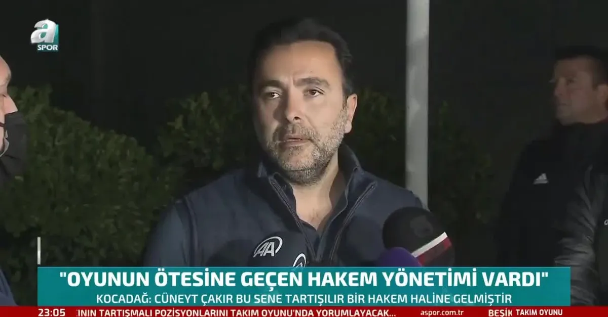 Beşiktaş cephesinden Cüneyt Çakır'a tepki